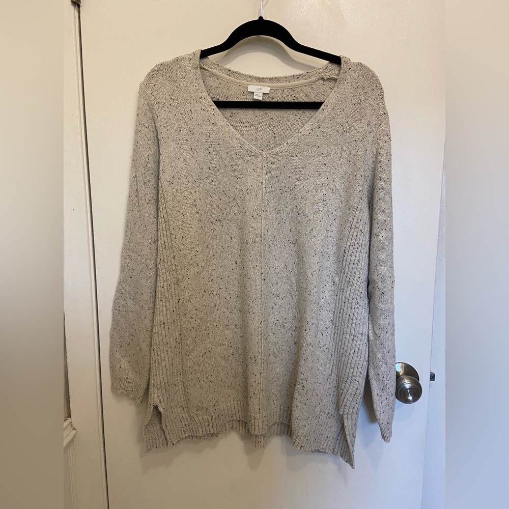 J Jill Women's Cream Sweater
